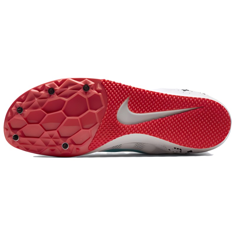 Shop Nike Zoom Rival D 10 'Blanco y Rojo Flash' 907566-100