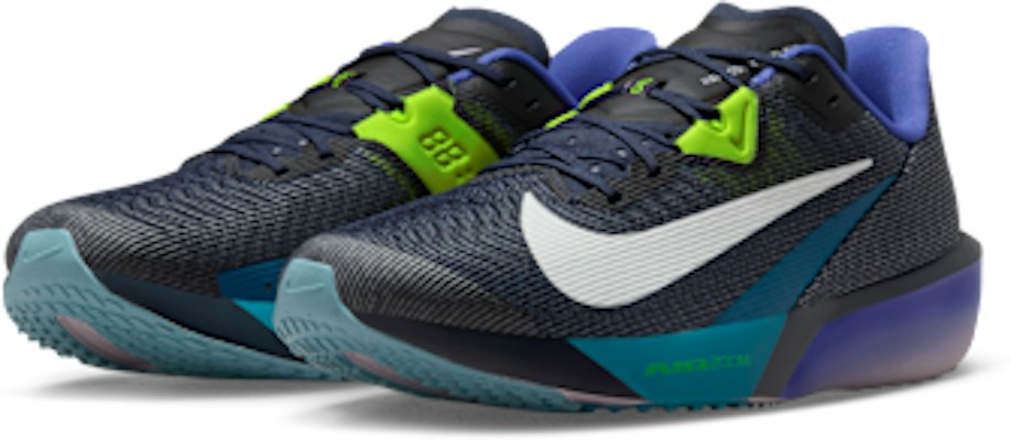 Nike Zoom Rival Fly 4 Obsidian/Persian Violet/Green Abyss/White FV6040-401 Details for Nike Zoom Rival Fly 4 Obsidian/Persian Violet/Green Abyss/White FV6040-401