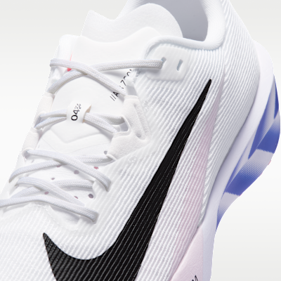 Sizing Nike Zoom Rival Fly 4 白色/粉紅/鉑金紫/黑色 IO8267-100