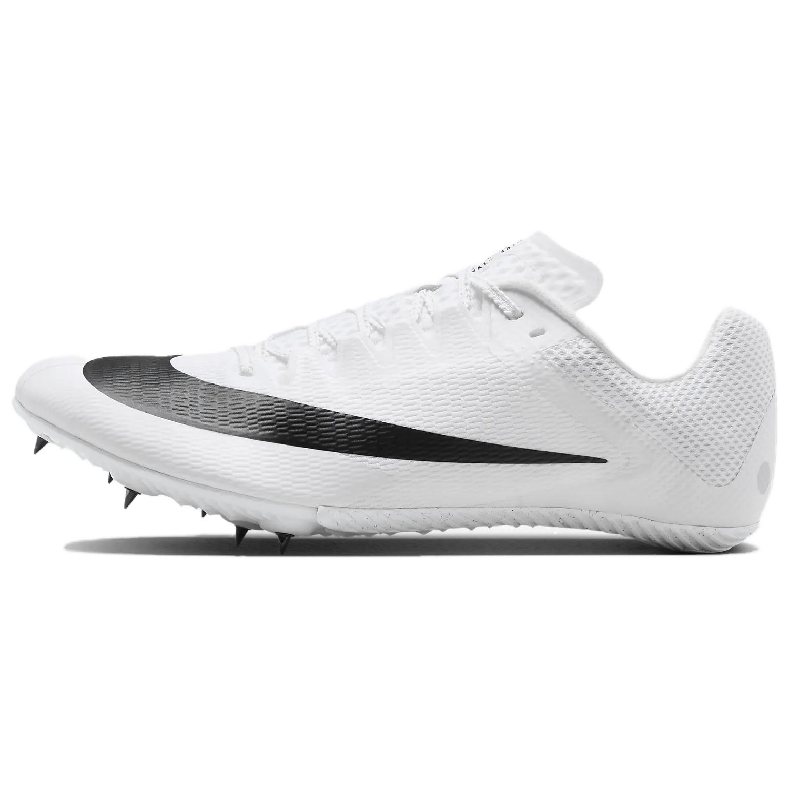 Nike Zoom Rival Low-Top Running Shoes White/Black Soft Cushioning FZ9663-100