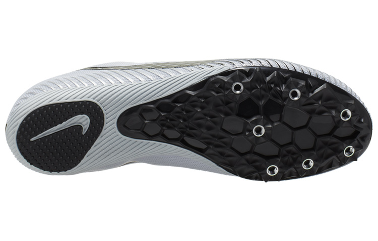 Shop 耐吉Zoom Rival防滑耐磨輕便低筒跑步鞋 男款 白色