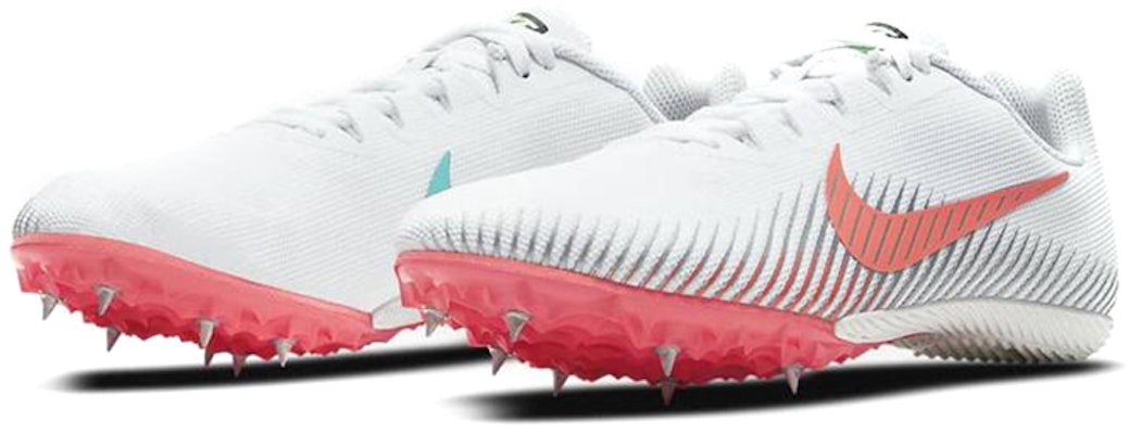 Nike Zoom Rival M 9 'White Flash Crimson' AH1020-100 Lookbook Nike Zoom Rival M 9 'White Flash Crimson' AH1020-100