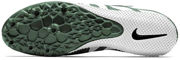 Shop Nike Zoom Rival S9 田徑 低幫 跑步鞋 男女同款 白色
