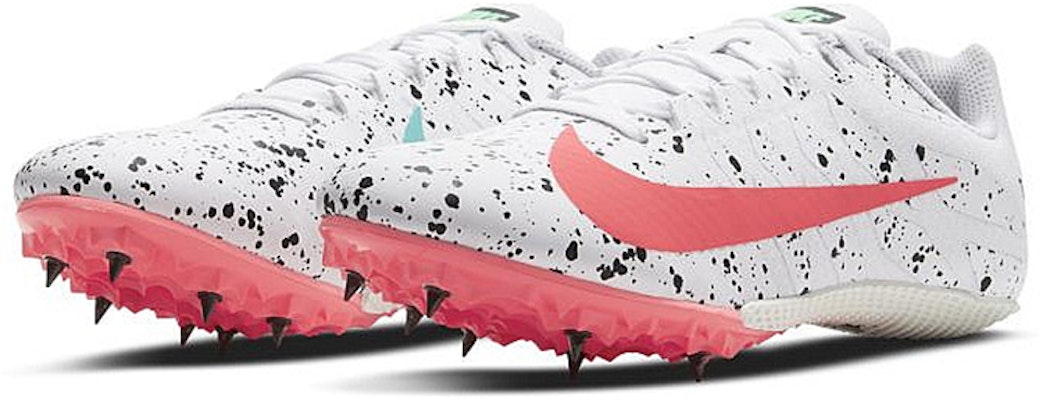 Nike Zoom Rival S 9 'Paint Splatter - White Crimson Jade' 907565-101 Lookbook Nike Zoom Rival S 9 'Paint Splatter - White Crimson Jade' 907565-101