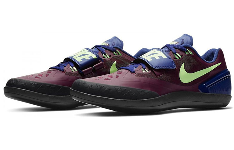 Lookbook Nike Zoom Rotational 6 'Bordeaux Lime Blast' Sepatu Olahraga 685131-600