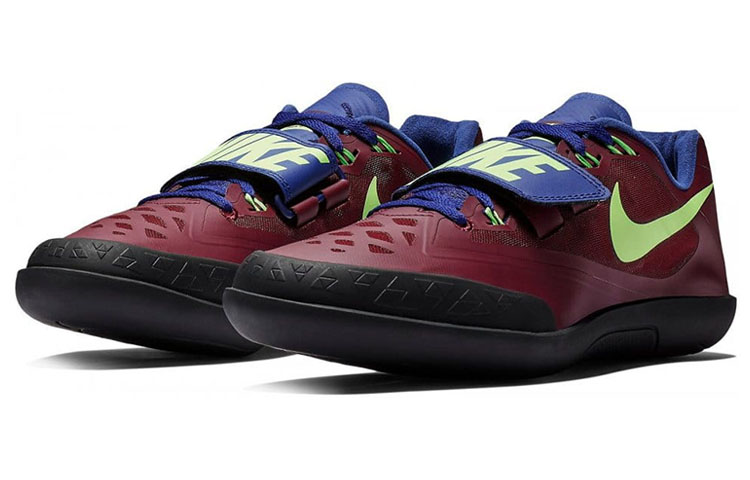 Lookbook Nike Zoom SD 4 'Bordeaux Lime Blast' Zapatillas Atletismo. 685135-600
