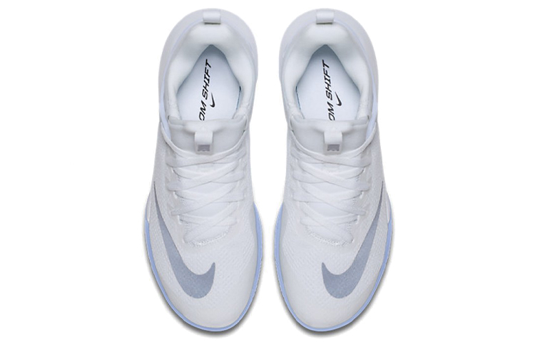 Shop Nike Zoom Shift 低筒 復古籃球鞋 男款 白藍