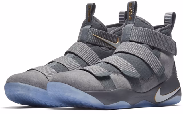 Nike LeBron Zoom Soldier 11 'Cool Grey Pure Platinum Metallic Gold' 897645-010 Order Nike LeBron Zoom Soldier 11 'Cool Grey Pure Platinum Metallic Gold' 897645-010