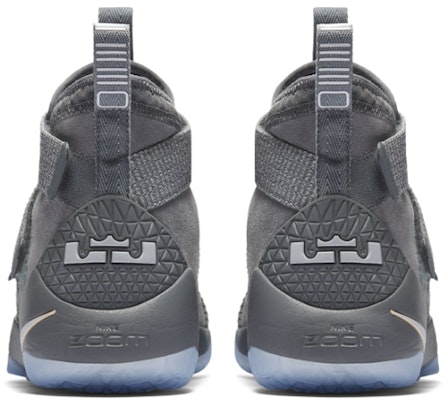 Nike LeBron Zoom Soldier 11 'Cool Grey Pure Platinum Metallic Gold' 897645-010 Shop Nike LeBron Zoom Soldier 11 'Cool Grey Pure Platinum Metallic Gold' 897645-010