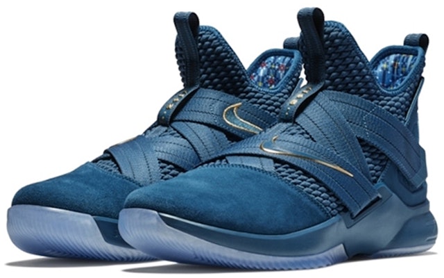 Nike LeBron Soldier 12 SFG EPN 'Blue Gold' AO4055-400 Order Nike LeBron Soldier 12 SFG EPN 'Blue Gold' AO4055-400