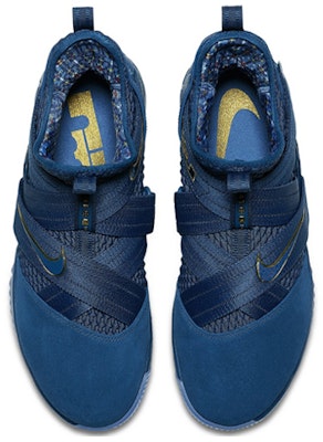 Nike LeBron Soldier 12 SFG EPN 'Blue Gold' AO4055-400 Lookbook Nike LeBron Soldier 12 SFG EPN 'Blue Gold' AO4055-400