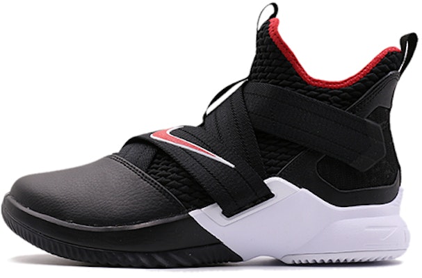 Nike LeBron Soldier XII EP Black University Red White AO4053 001