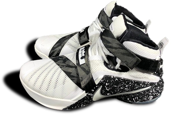 Nike LeBron Soldier 9 'Black White' 749491-110 Lookbook Nike LeBron Soldier 9 'Black White' 749491-110