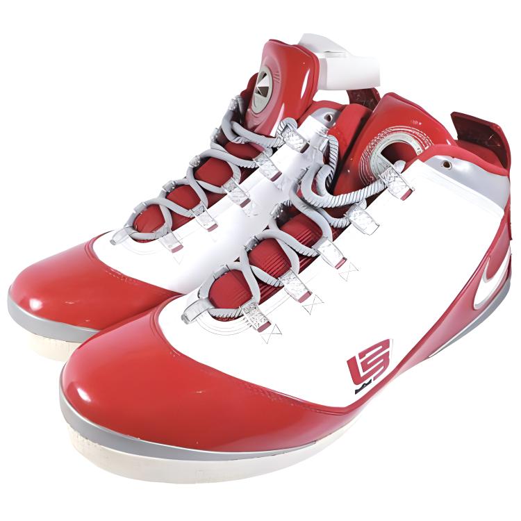 Lookbook 耐吉 Zoom Soldier 2 OSU 主场 中帮 复古籃球鞋 男款 白紅