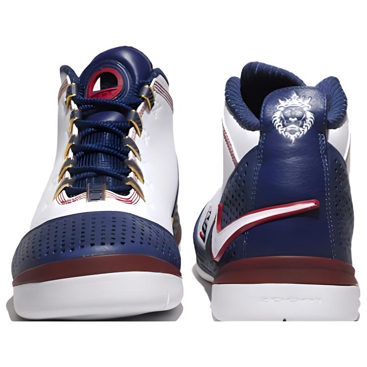 Lookbook Nike Zoom Soldier 2 Skills Academy 中筒 复古籃球鞋 男款 白藍