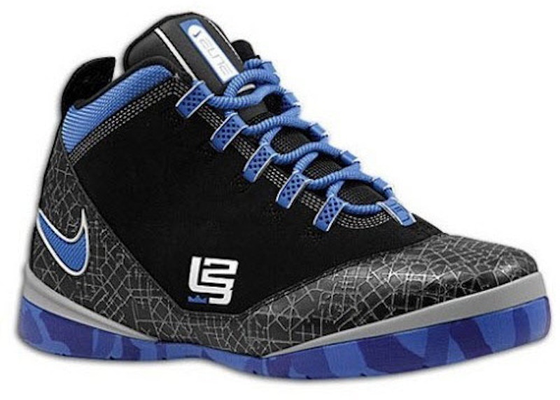 Nike Zoom Soldier II Team Bank Black Blue 319407-042