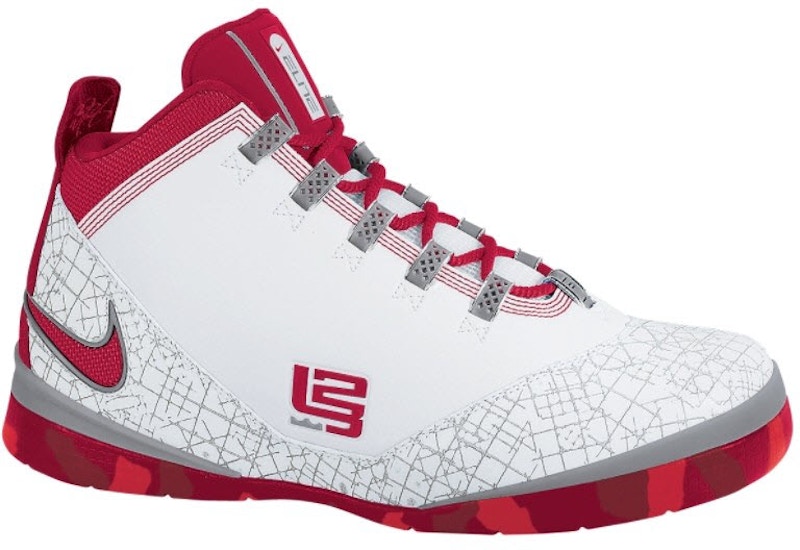 Nike Zoom Soldier II Team Bank White Red 319407-162