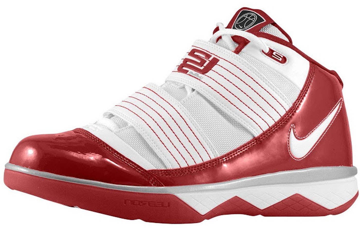 Nike Zoom Soldier III Team Bank White Crimson 367183-113