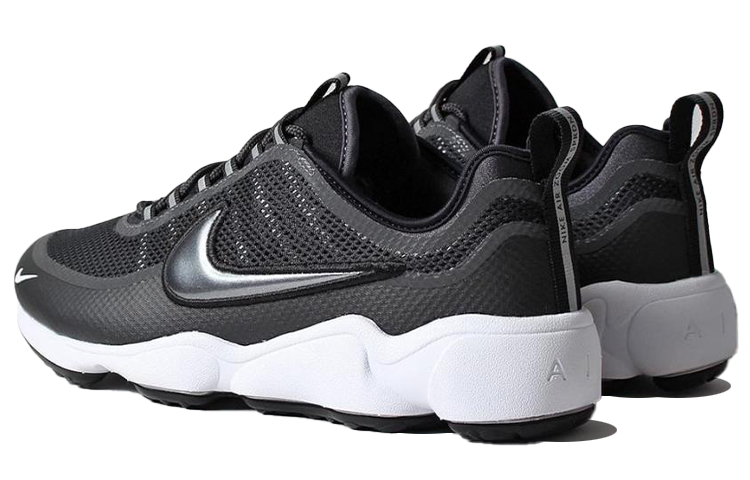 Shop 耐吉 Zoom Spiridon Ultra 跑步 防滑透氣 低幫休閒運動鞋 黑白色