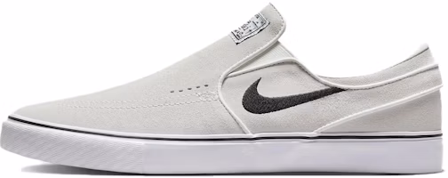 Nike Zoom Stefan Janoski+ Slip SB 'Summit White Black' FN5893-100 Nike Zoom Stefan Janoski+ Slip SB 'Summit White Black' FN5893-100