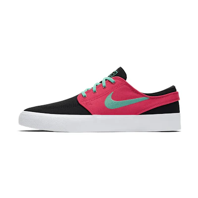 Nike Zoom Stefan Janoski Canvas RM SB 'Black True Green Atom Red'