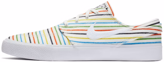 Nike Zoom Stefan Janoski Canvas RM SB 'Multi-Color Pinstripes' AQ7878-100 Nike Zoom Stefan Janoski Canvas RM SB 'Multi-Color Pinstripes' AQ7878-100