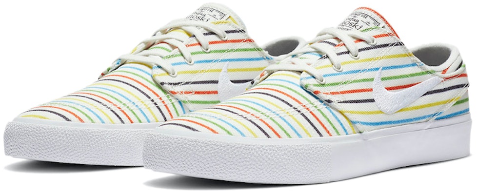 耐吉 Zoom Stefan Janoski Canvas RM SB '多色條紋' AQ7878-100 Order 耐吉 Zoom Stefan Janoski Canvas RM SB '多色條紋' AQ7878-100