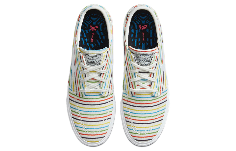 Lookbook Nike Zoom Stefan Janoski Canvas RM SB 'Rayas Multicolor' AQ7878-100