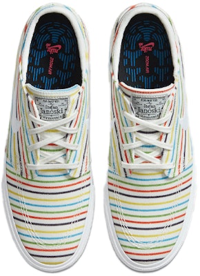 耐吉 Zoom Stefan Janoski Canvas RM SB '多色條紋' AQ7878-100 Lookbook 耐吉 Zoom Stefan Janoski Canvas RM SB '多色條紋' AQ7878-100