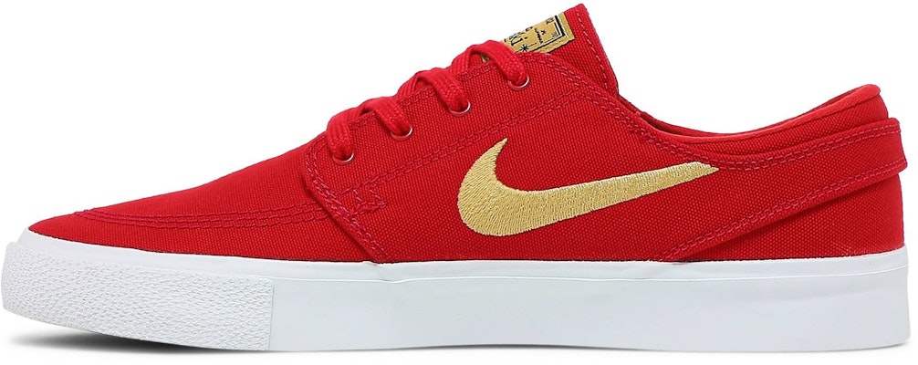 나이키 줌 스테판 야노스키 캔버스 RM SB '레드/골드' AR7718-603 Lookbook 나이키 줌 스테판 야노스키 캔버스 RM SB '레드/골드' AR7718-603