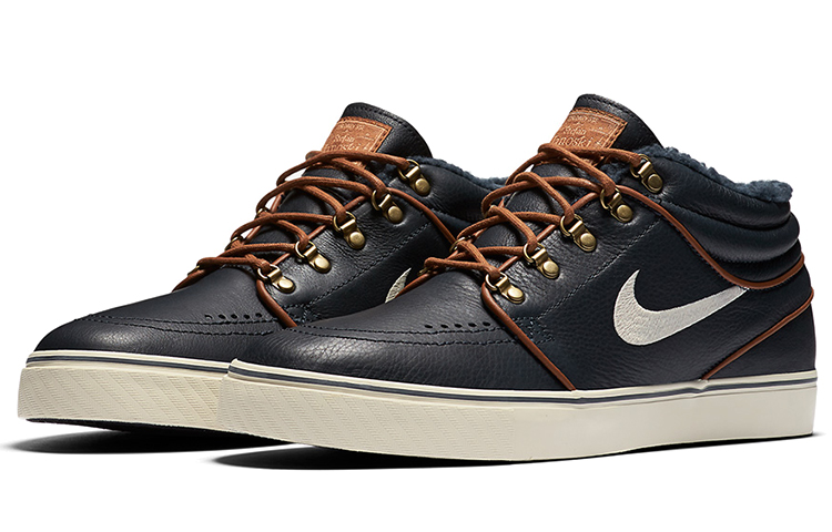 Lookbook Nike Zoom Stefan Janoski Mid Premium 'Biru' Sneakers 472679-423