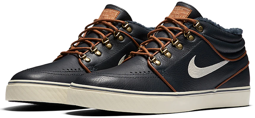 Nike Zoom Stefan Janoski Mid Premium 'Biru' Sneakers 472679-423 Lookbook Nike Zoom Stefan Janoski Mid Premium 'Biru' Sneakers 472679-423