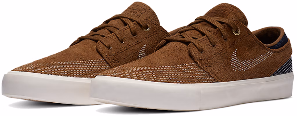 Nike Zoom Stefan Janoski RM Premium SB 'Sashiko Pack - 棕色' CZ4731-200 Lookbook Nike Zoom Stefan Janoski RM Premium SB 'Sashiko Pack - 棕色' CZ4731-200