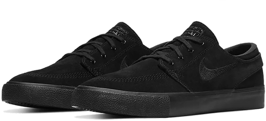 Nike Zoom Stefan Janoski RM SB 'Triple Negro' AQ7475-004 Lookbook Nike Zoom Stefan Janoski RM SB 'Triple Negro' AQ7475-004