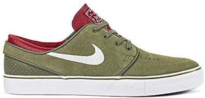 Nike Zoom Stefan Janoski SB 'Medium Olive Team Red' 333824-216 Nike Zoom Stefan Janoski SB 'Medium Olive Team Red' 333824-216