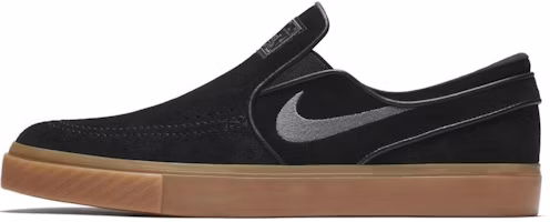 Nike Zoom Stefan Janoski Slip-On SB 'Black Gum' 833564-005 Nike Zoom Stefan Janoski Slip-On SB 'Black Gum' 833564-005