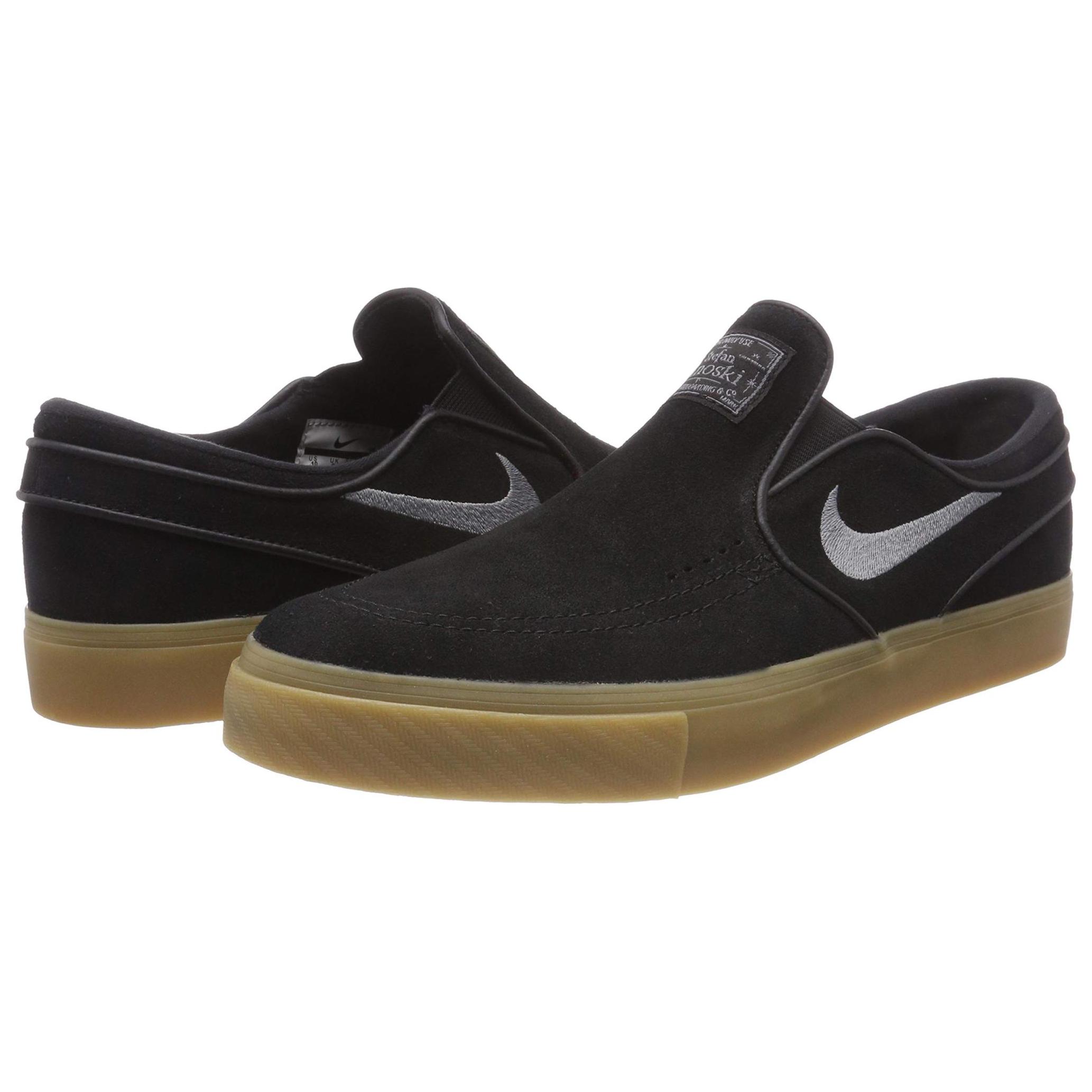 Shop Nike Zoom Stefan Janoski Slip-On SB ''Noir Gum'' 833564-005