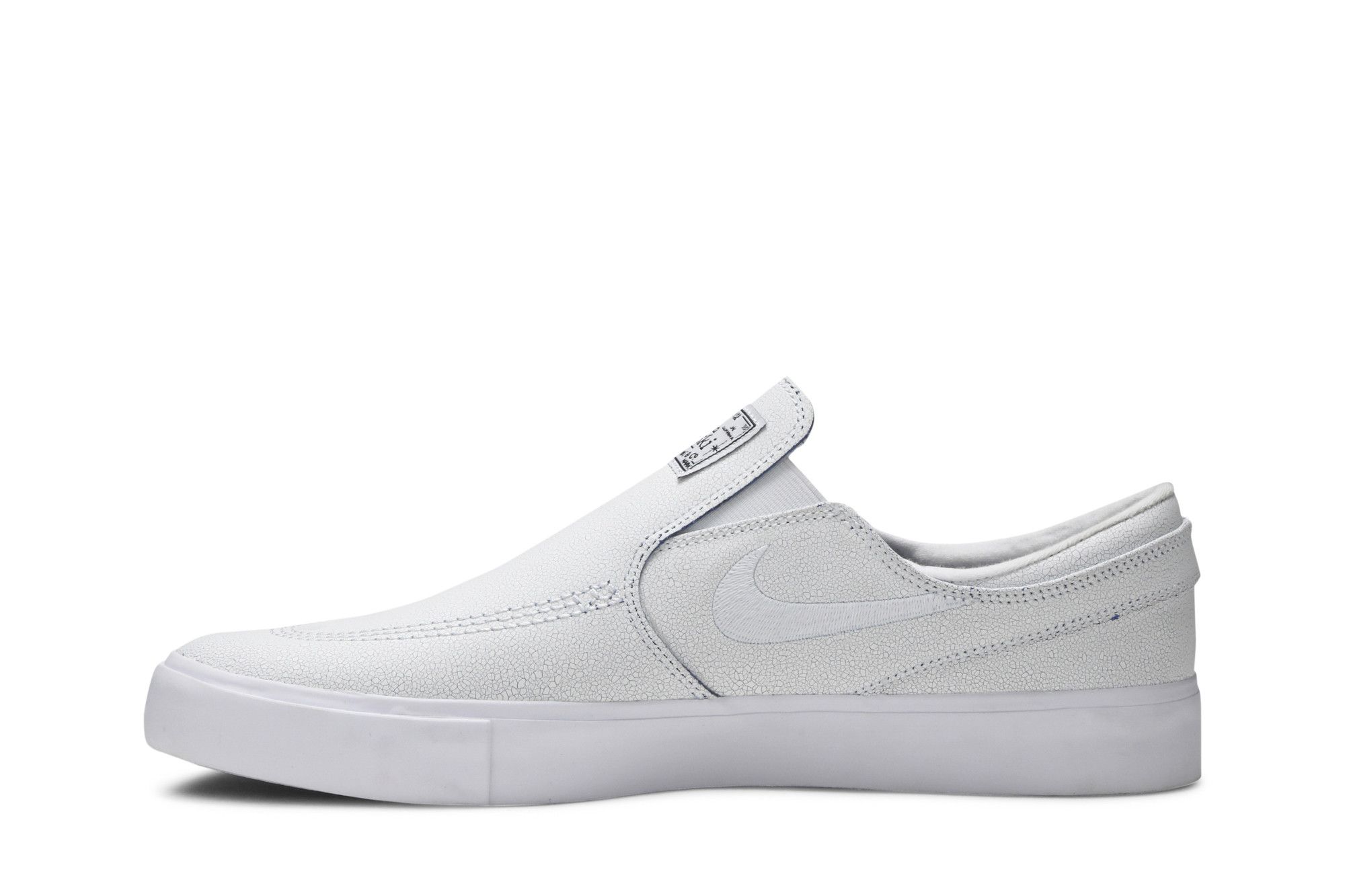Shop Nike Zoom Stefan Janoski Slip RM Premium 'White' CJ6892-100