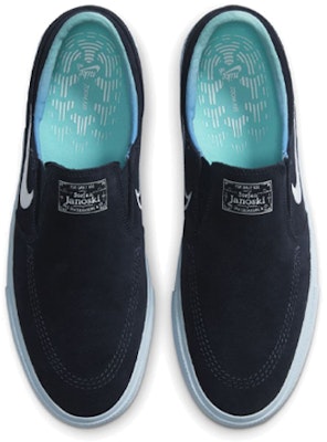 Nike Zoom Stefan Janoski Slip RM SB 'Dark Obsidian' CU9230-400 Shop Nike Zoom Stefan Janoski Slip RM SB 'Dark Obsidian' CU9230-400