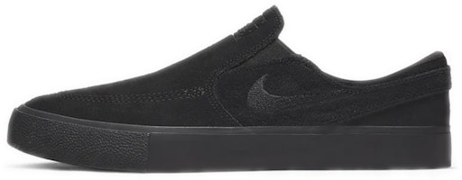 Nike Zoom Stefan Janoski Slip RM SB 'Triple Black' AT8899-004 Nike Zoom Stefan Janoski Slip RM SB 'Triple Black' AT8899-004