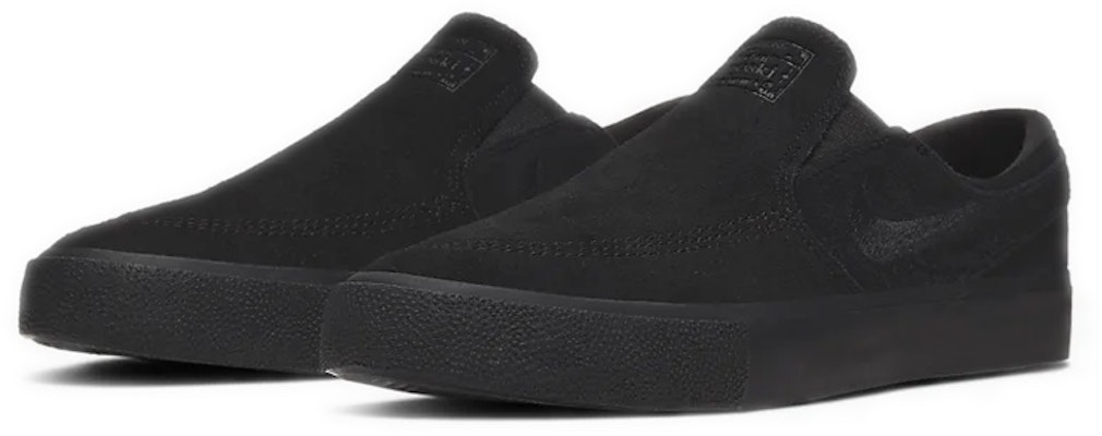 Nike Zoom Stefan Janoski Slip RM SB 'Hitam Triple' AT8899-004 Lookbook Nike Zoom Stefan Janoski Slip RM SB 'Hitam Triple' AT8899-004