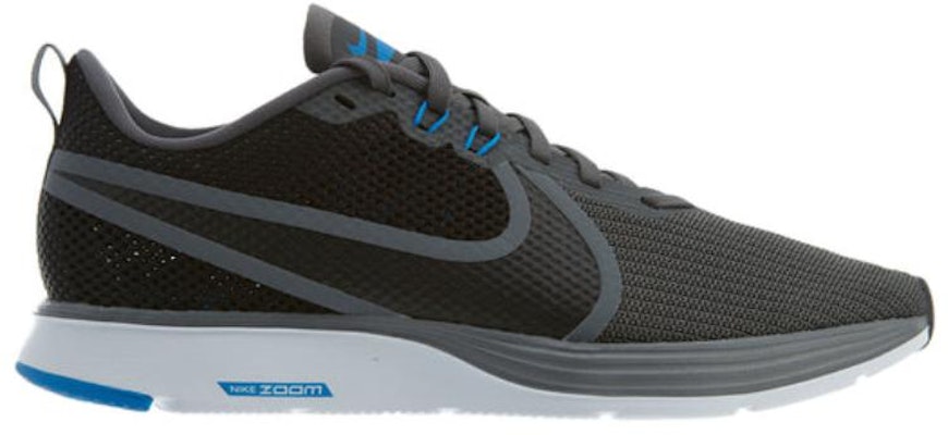 耐吉 Zoom Strike 2 舒適百搭 耐磨透氣 低幫 跑步鞋 男款 灰黑藍 Order 耐吉 Zoom Strike 2 舒適百搭 耐磨透氣 低幫 跑步鞋 男款 灰黑藍