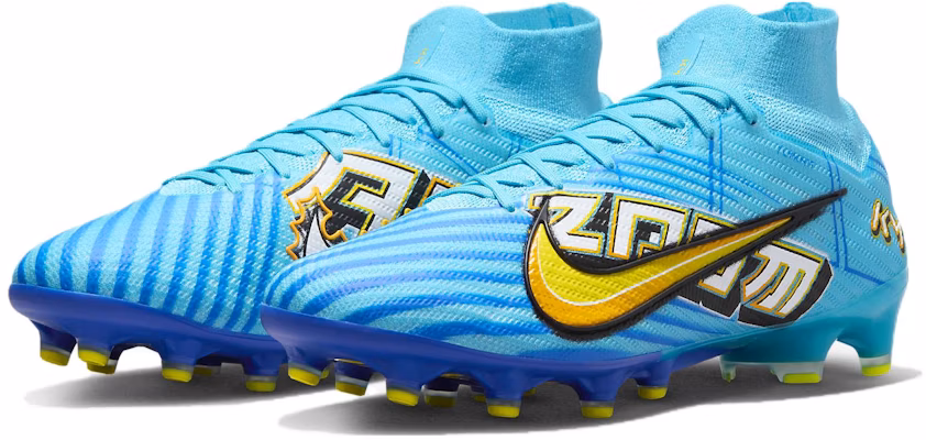 Nike Zoom Superfly 9 Elite Kylian Mbappé Baltic Blue DZ3331-400 Lookbook Nike Zoom Superfly 9 Elite Kylian Mbappé Baltic Blue DZ3331-400