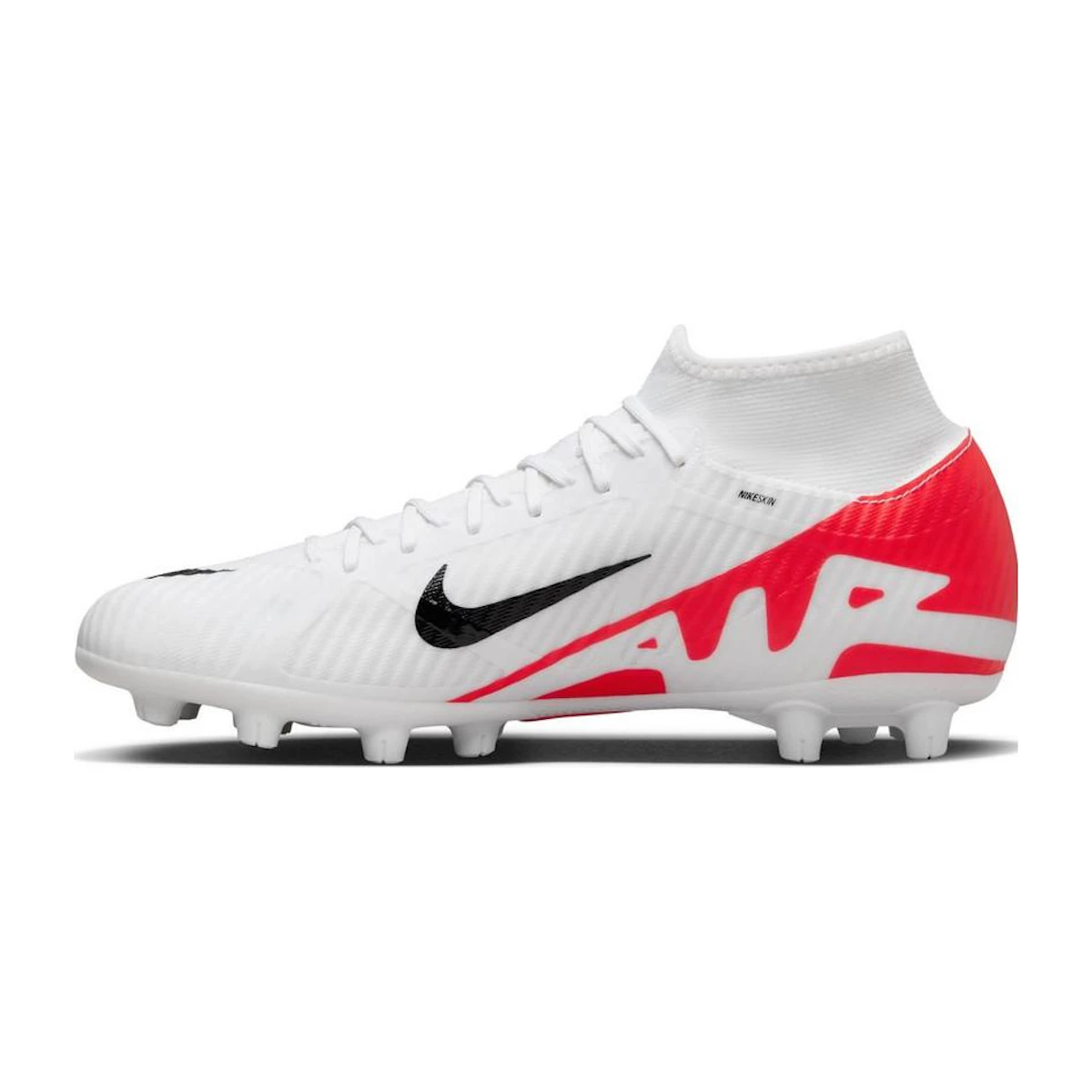 ナイキ ズーム マーキュリアル スーパーフライ 9 アカデミー 白/赤 ナイキ ズーム マーキュリアル スーパーフライ 9 アカデミー 白/赤