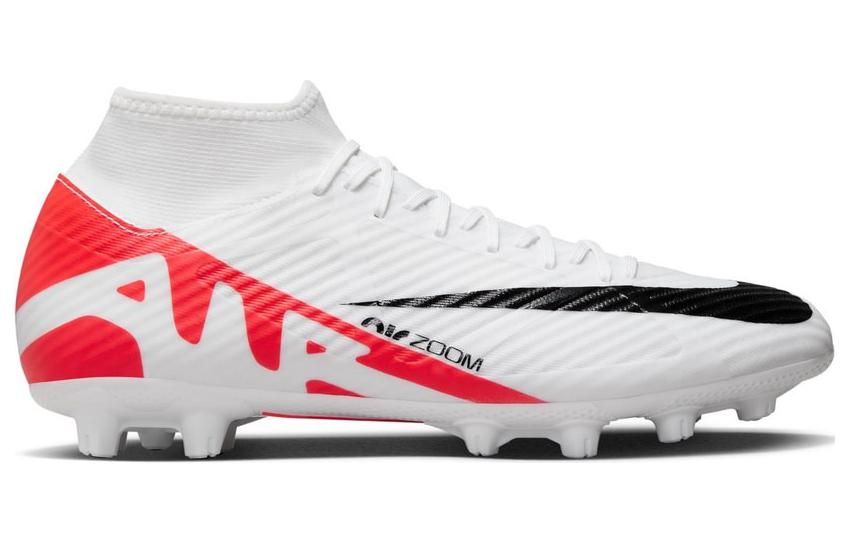 ナイキ ズーム マーキュリアル スーパーフライ 9 アカデミー 白/赤