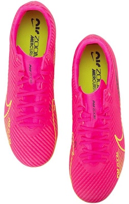 Nike Air Zoom Vapor 15 Academy AG 人造草皮 減震防滑 足球鞋 男女款 粉黃 Lookbook Nike Air Zoom Vapor 15 Academy AG 人造草皮 減震防滑 足球鞋 男女款 粉黃
