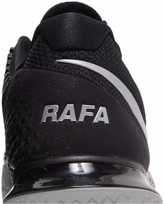 Nike Zoom Vapor Cage 4 Rafa 'Black Metallic Silver' DD1579-001 Details for Nike Zoom Vapor Cage 4 Rafa 'Black Metallic Silver' DD1579-001
