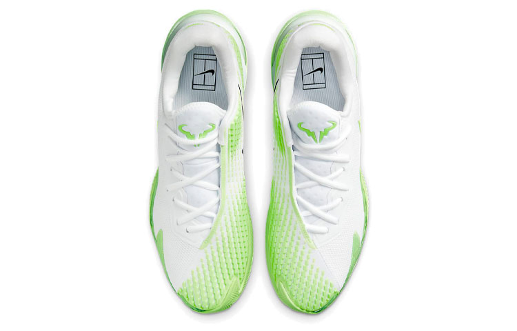 Shop Nike Zoom Vapor Cage 4 Rafa Clay 'White Lime Glow' DH1312-100
