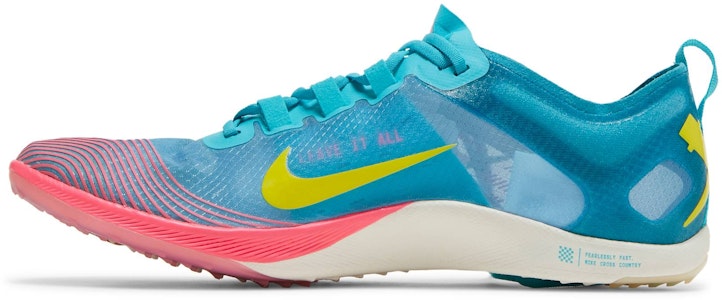 耐吉 Zoom Victory 5 XC 防滑透氣 低幫運動跑步鞋 男女同款 藍黃 Lookbook 耐吉 Zoom Victory 5 XC 防滑透氣 低幫運動跑步鞋 男女同款 藍黃