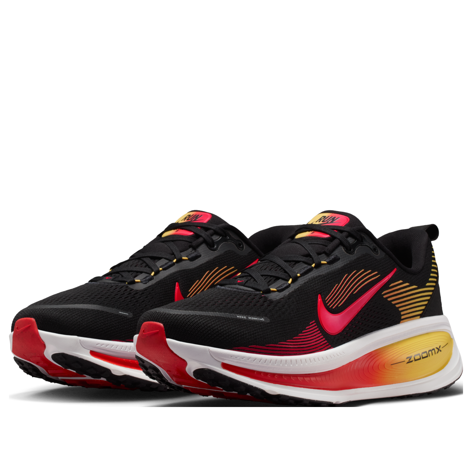 Shop ナイキ ズーム ボメロ 18 ''ブラック ブライトクリムゾン'' HM6803-016